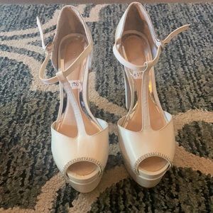 Ivory High Heels